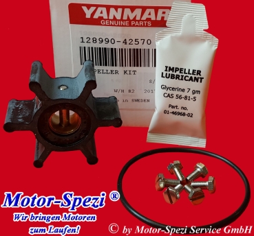 Yanmar Impeller für 2GM20C(F)-YEU und 3GMC(F)-YEU, original 128990-42570 ersetzt 128990-42200